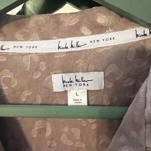 Nicole Miller plush pajama set